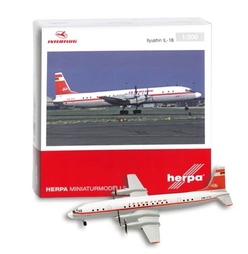 Herpa interflug ilyushin - -,