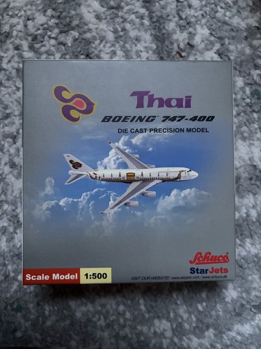 Schuco thai boeing 747 400 - thai, 747-400