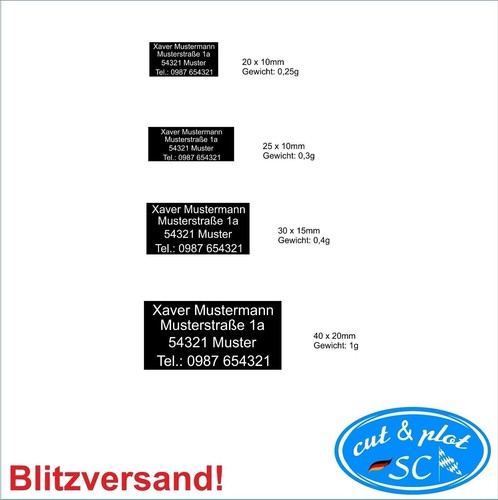 Kennzeichnung - e-id,