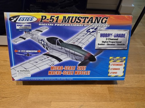 Estes mustang r c - p-51,