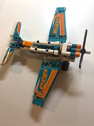 Lego propellerflugzeug aus - lego,