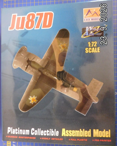 Easy model ju 87d platin - 1:72,