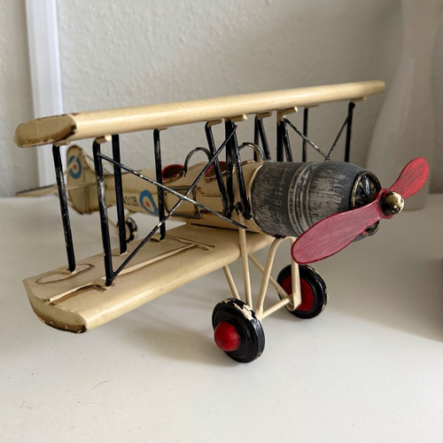 Modellflugzeug doppeldecker - modellflugzeug,