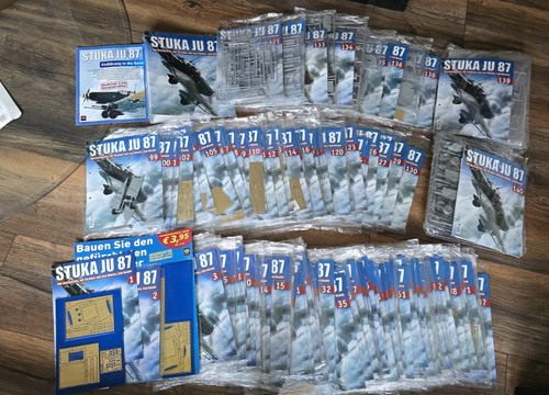 Hachette stuka modell - stuka, ju