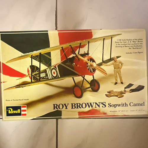 Revell roy brown sopwith - roy, brown's