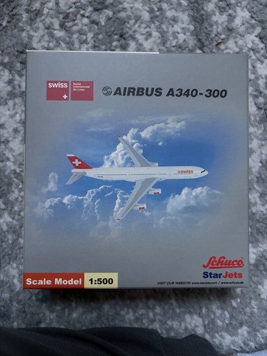 Schuco swiss airbus a340 - schuco,