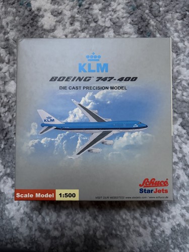 Schuco klm boeing 747 400 - schuco,