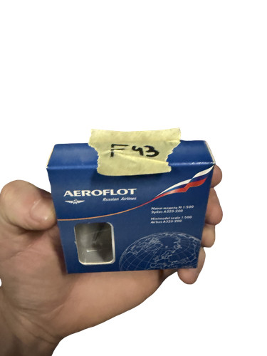 Aeroflot airbus a320 - airbus, 1:500